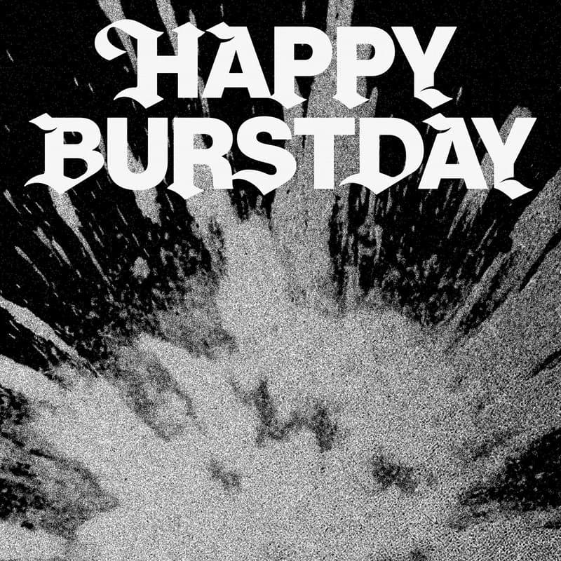 HAPPY BURSTDAY cover art