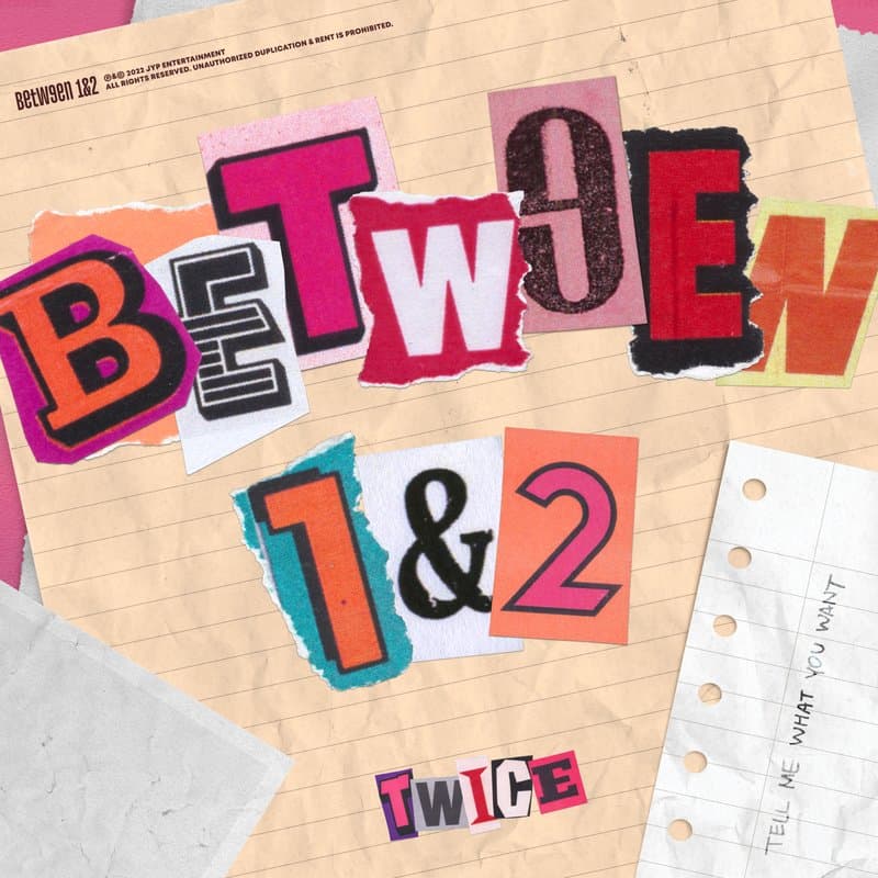 Portada de BETWEEN 1&2
